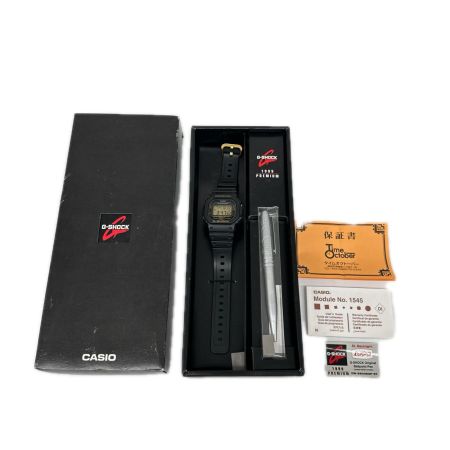 CASIO カシオ デジタルウォッチ 腕時計 クォーツ 箱・取説・ボールペン付 ラバー プレミアム 1999  DW-5600E