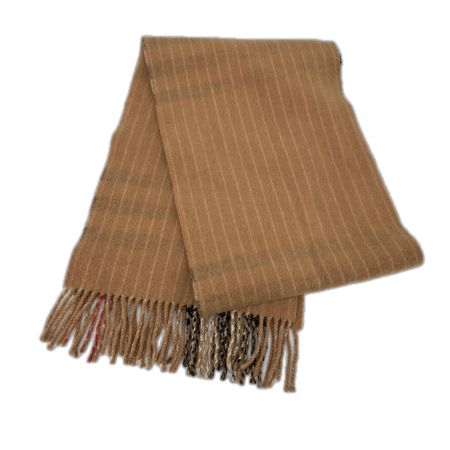 BURBERRY LONDON バーバリーロンドン マフラー チェック カシミア ウール  ベージュ