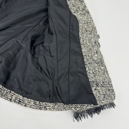 23ku 23区 ジャケット SIZE 46 レディース  206-5.CJK.WW ブラック×ホワイト