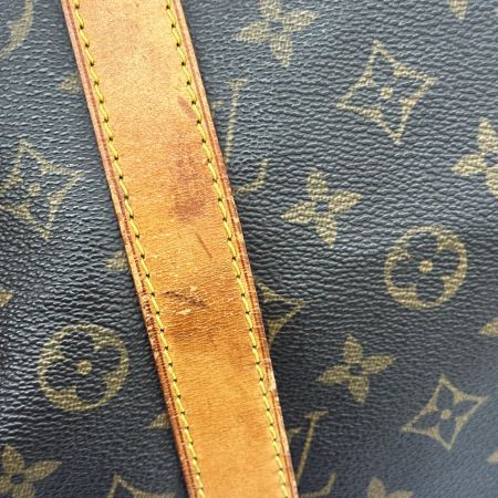 LOUIS VUITTON ルイヴィトン ボストンバッグ モノグラム キーポル・バンドリエール 50 ヌメ革変色有 中ヨゴレ有り M41416