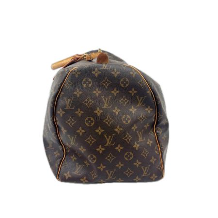 LOUIS VUITTON ルイヴィトン ボストンバッグ モノグラム キーポル・バンドリエール 50 ヌメ革変色有 中ヨゴレ有り M41416