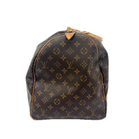 LOUIS VUITTON ルイヴィトン ボストンバッグ モノグラム キーポル・バンドリエール 50 ヌメ革変色有 中ヨゴレ有り M41416