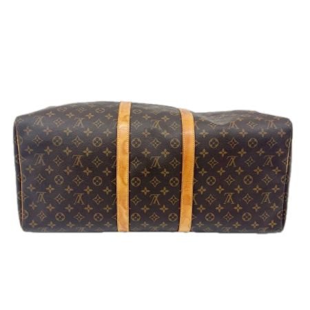 LOUIS VUITTON ルイヴィトン ボストンバッグ モノグラム キーポル・バンドリエール 50 ヌメ革変色有 中ヨゴレ有り M41416