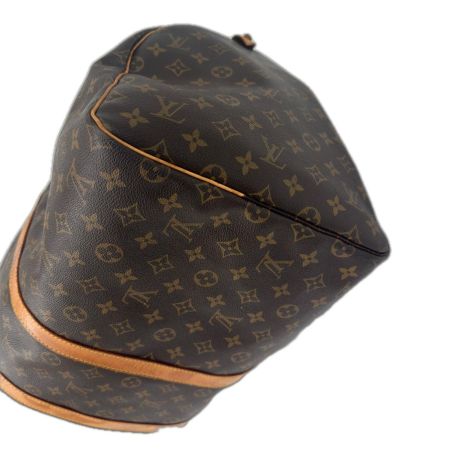 LOUIS VUITTON ルイヴィトン ボストンバッグ モノグラム キーポル・バンドリエール 50 ヌメ革変色有 中ヨゴレ有り M41416