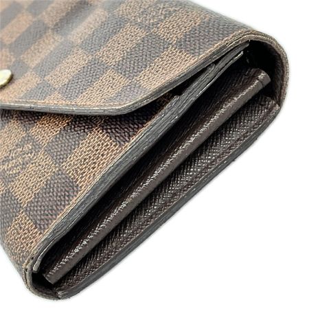 LOUIS VUITTON ルイヴィトン ダミエ ポルトフォイユ・サラ 長財布 N63209