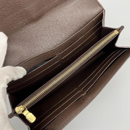 LOUIS VUITTON ルイヴィトン ダミエ ポルトフォイユ・サラ 長財布 N63209