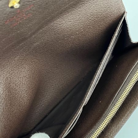 LOUIS VUITTON ルイヴィトン ダミエ ポルトフォイユ・サラ 長財布 N63209