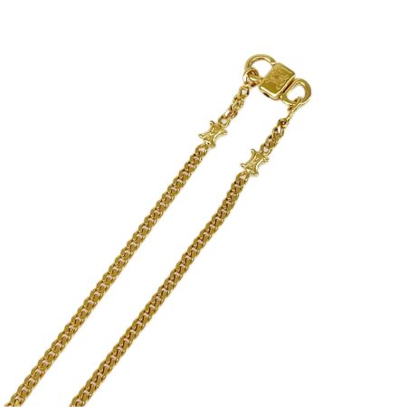 CELINE セリーヌ ネックレス ハートラインストーン 石取れ有 服飾雑貨 ファッション小物 ゴールド