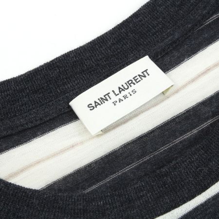  Yves Saint Laurent イブサンローラン ボーダーカットソー Mサイズ JP53 2020 00101