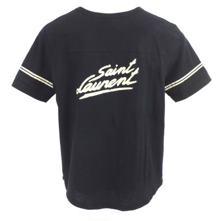 SAINT LAURENT Tシャツ Mサイズ(日本Lサイズ相当) ダメージ加工 JP53 2020 00113