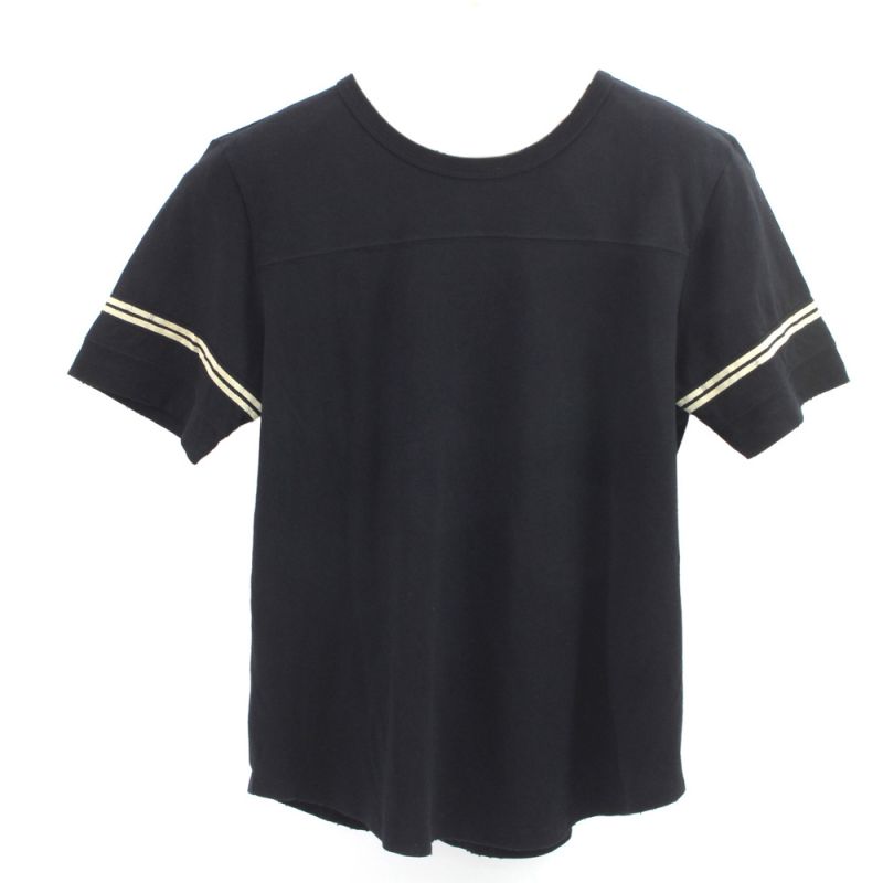 中古】 SAINT LAURENT Tシャツ Mサイズ(日本Lサイズ相当) ダメージ加工 ...