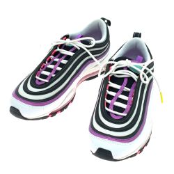 $$ NIKE ナイキ メンズ  スニーカー SIZE 28cm AIR MAX 97 921733-106 白*黒*紫 Bランク