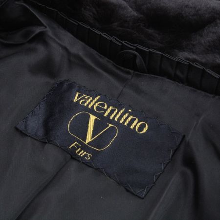  VALENTINO バレンチノ ミンクコート ブラウン