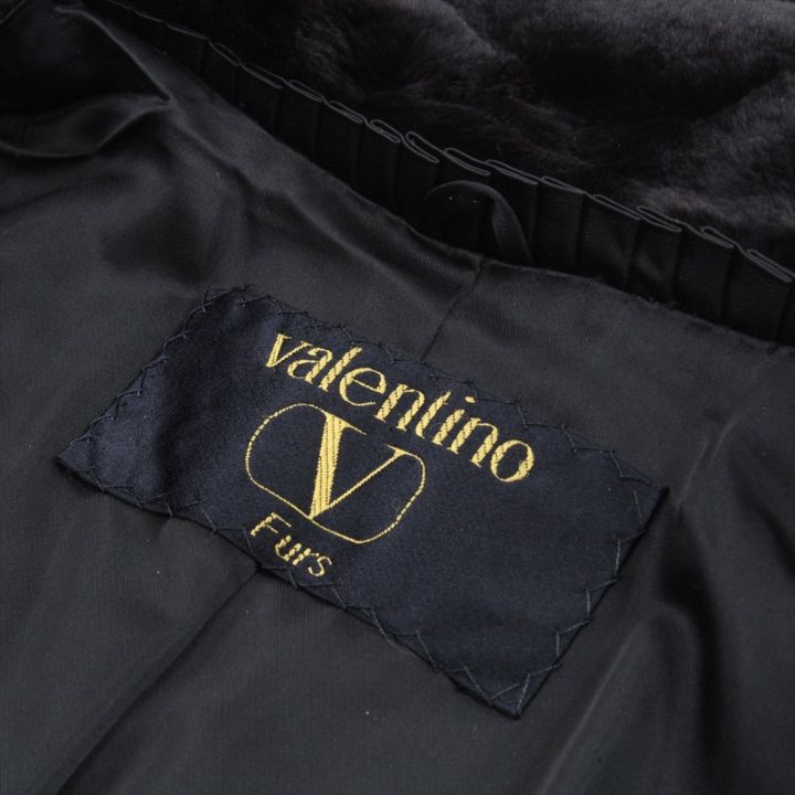 VALENTINO バレンチノ ミンクコート ブラウン - 中古ファッション