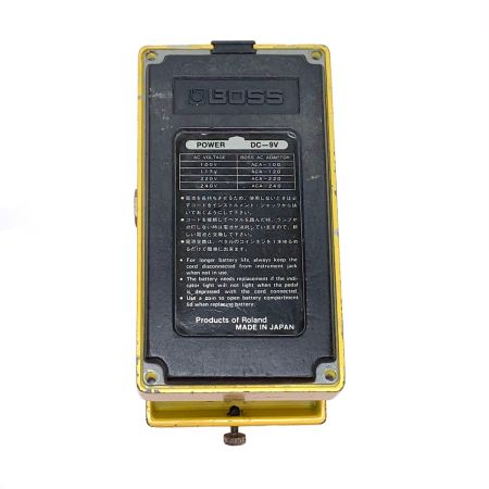  BOSS ボス エフェクター BOSS OD-1 黒ラベル 日本製 シリアル#8700 [ジャンク品] OD-1