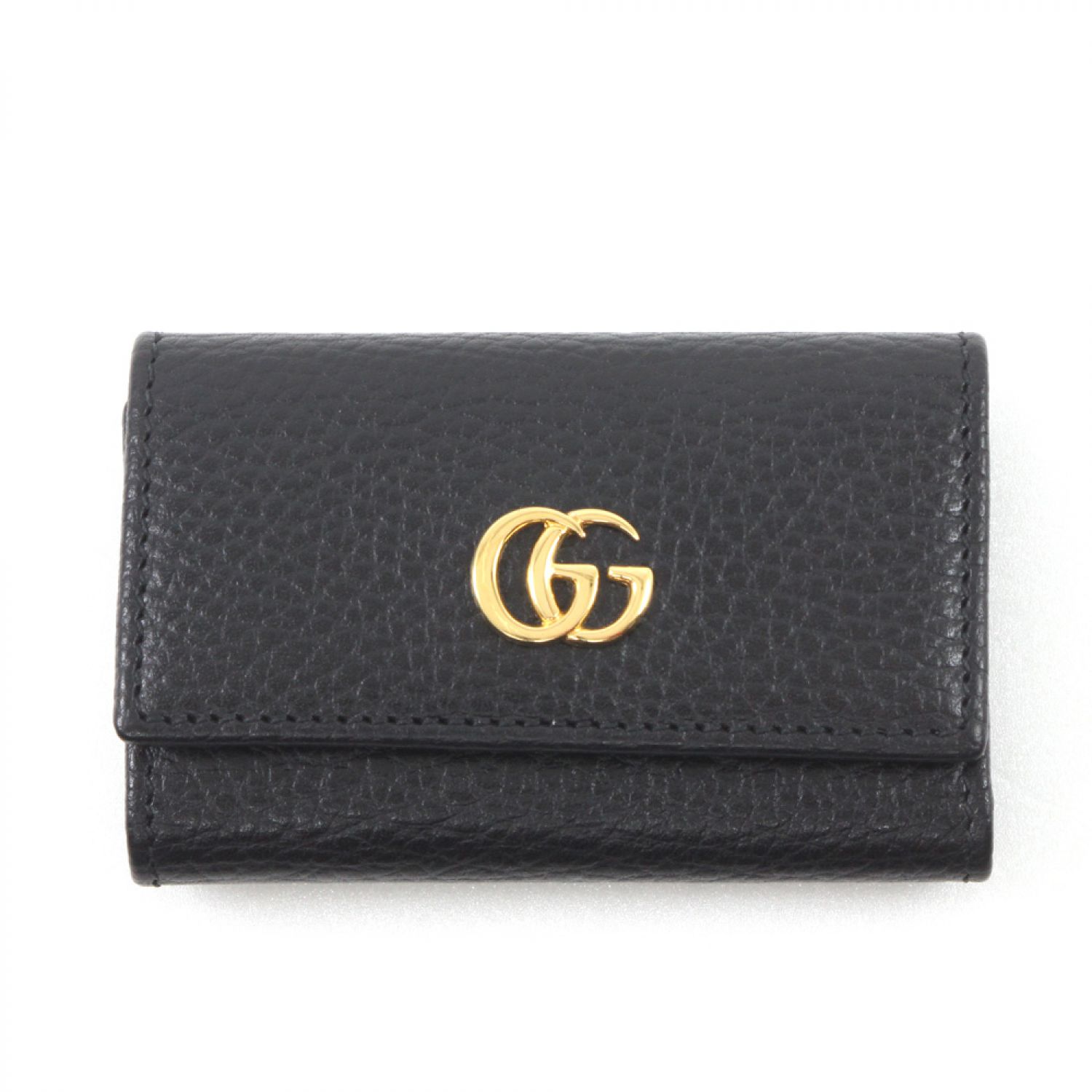 中古】 GUCCI グッチ 6連キーケース 456118 ブラック Bランク｜総合