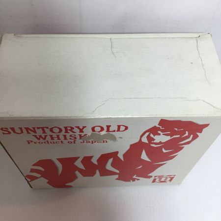 【北海道内限定発送】 OLD サントリーオールド 蒸留酒類 ウィスキー ジャパニーズ 700ml 箱付 陶器干支ボトル 寅歳 43度