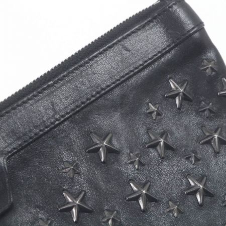 【中古】 JIMMY CHOO ジミーチュウ スタースタッズ クラッチ