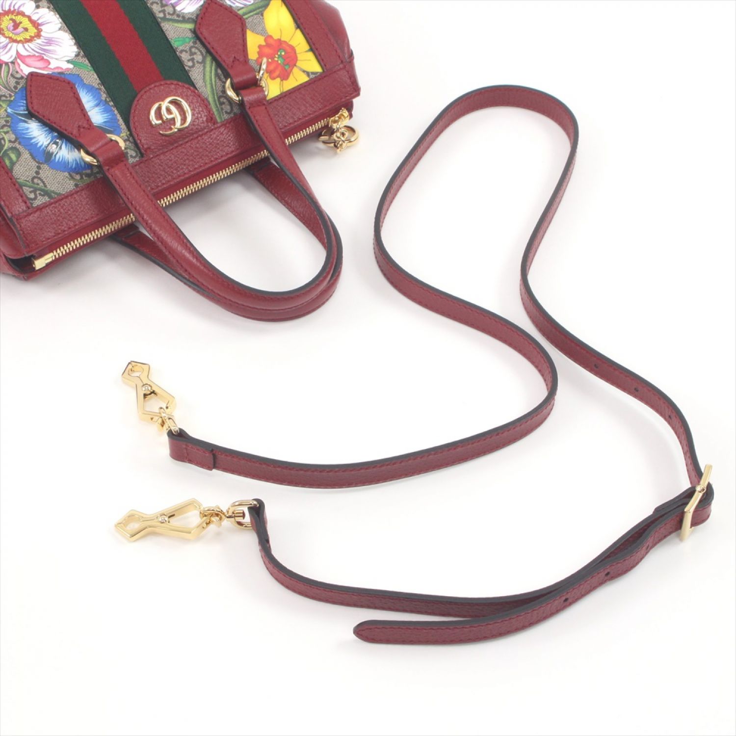 中古】 GUCCI グッチ ハンドバッグ 547551 レッド Aランク｜総合