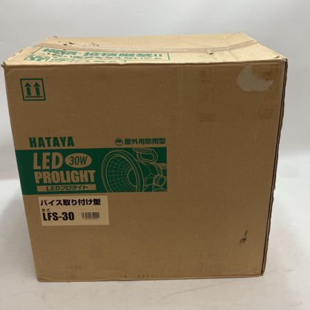 HATAYA ハタヤ 屋外用防雨型 LED 30W プロライト バイス取り付け型 LFS-30