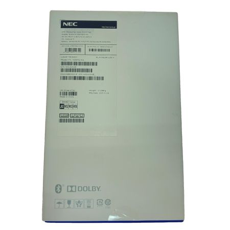  NEC エヌイーシ タブレット LAVIE T8 T0875/CAS (PC-T0875CAS)