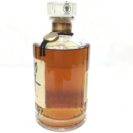 【北海道内限定発送】 HIBIKI サントリーヒビキ 蒸留酒類 ウィスキー700ml ピュアモルト 裏ゴールドラベル響マーク 首掛け付き 43度