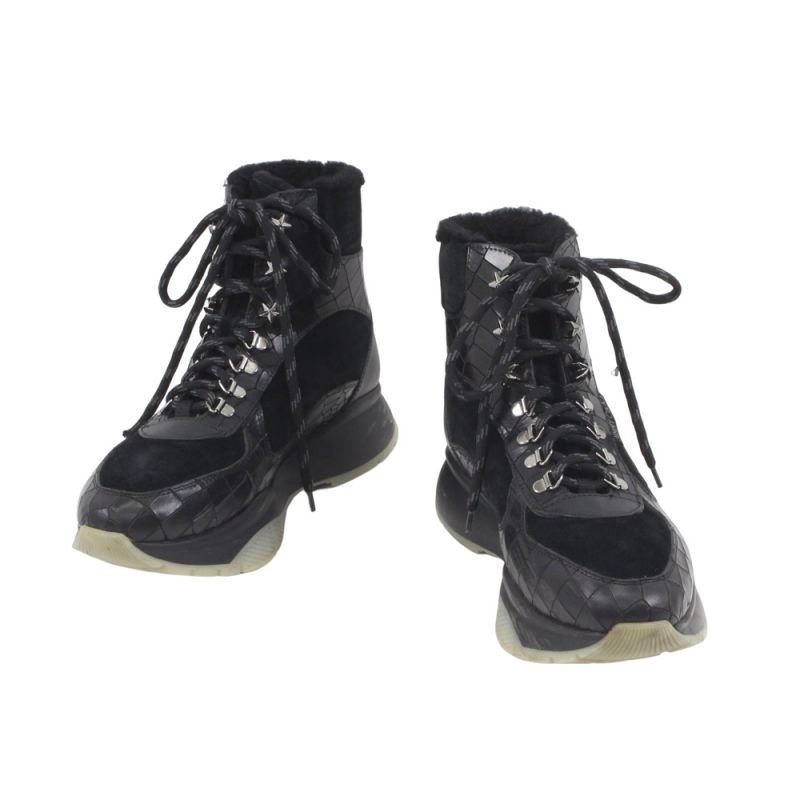 中古】 JIMMY CHOO ジミーチュウ ブーツ サイズ41 J00012497741 086633 ...