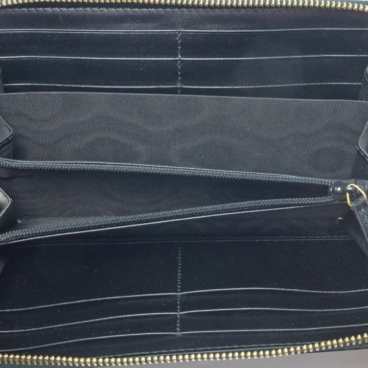 GUCCI グッチ ラウンドジップ長財布 547591 ブラック｜中古｜なんでも  