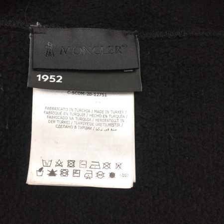  MONCLER モンクレール GENIUS ジーリアス1952 UNDEFEATED アンディフィーテッド MAGLIAGIROCOLLO サイズXL ブラック