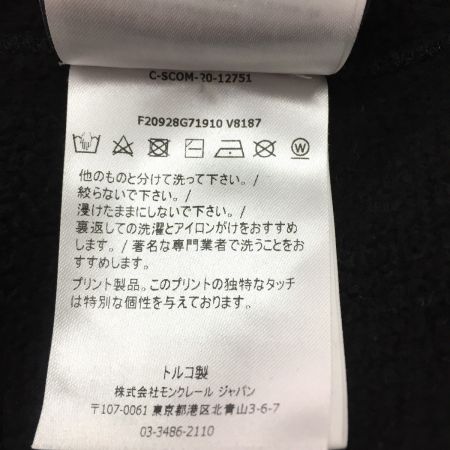  MONCLER モンクレール GENIUS ジーリアス1952 UNDEFEATED アンディフィーテッド MAGLIAGIROCOLLO サイズXL ブラック