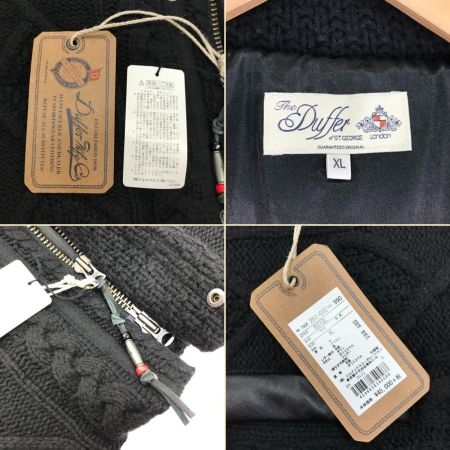  DUFFER ダウンジャケット SIZE XL B272L ブラック