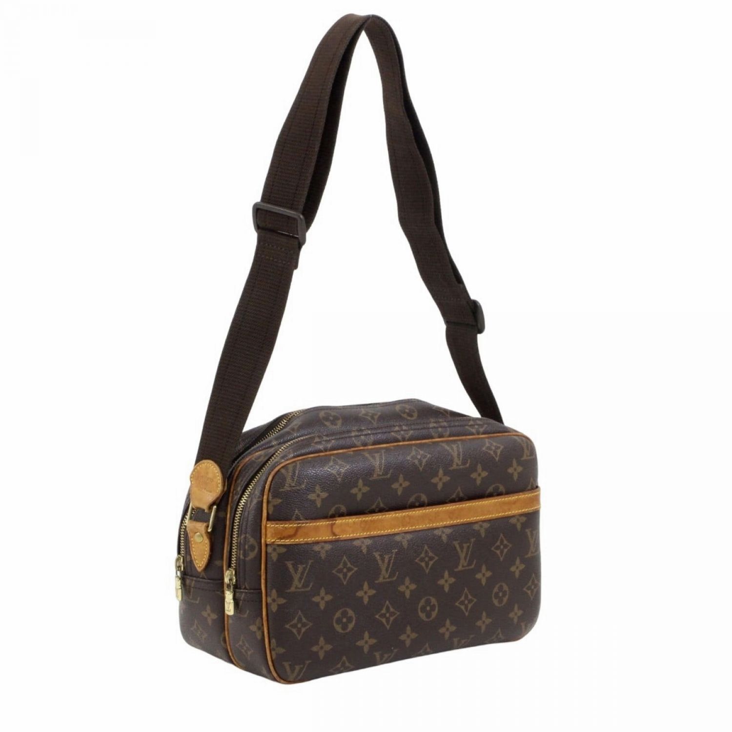 中古】 LOUIS VUITTON ルイヴィトン モノグラム リポーターPM