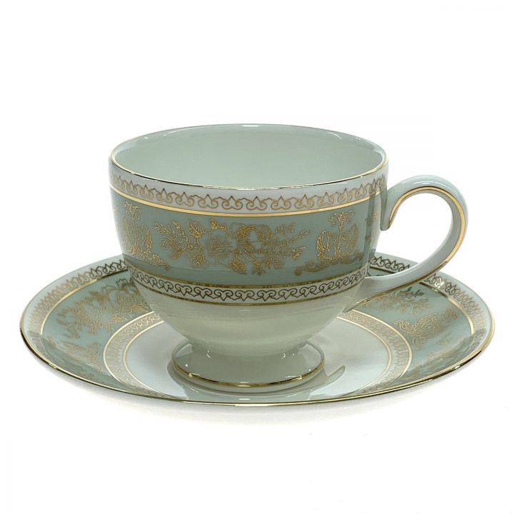 Wedgwood ウェッジウッド 洋食器 カップ&ソーサー コロンビアセージグリーン 2Pセット｜中古｜なんでもリサイクルビッグバン