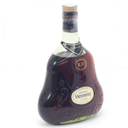 Hennessy ヘネシー X.O グリーンボトル 金キャップ 40度 700ml コニャック 未開栓