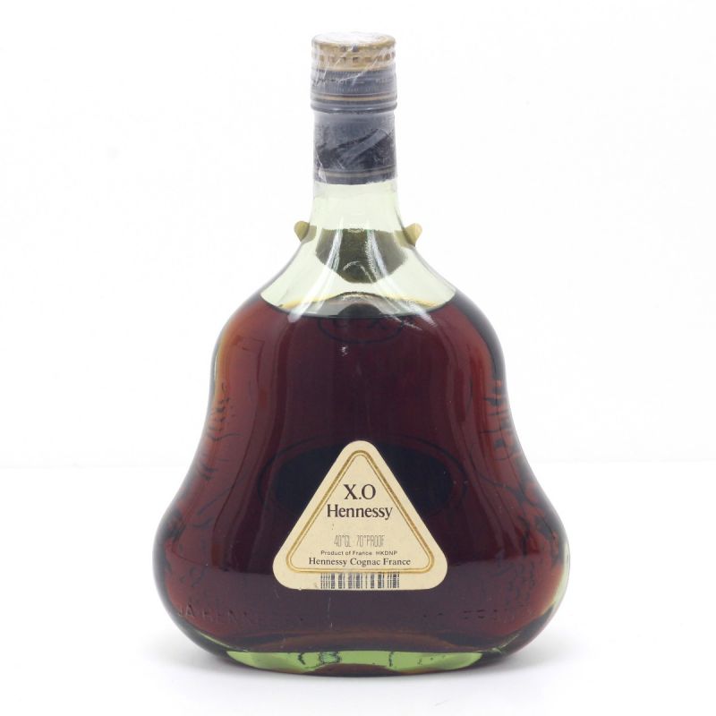 中古】 Hennessy ヘネシー X.O グリーンボトル 金キャップ 40度 700ml ...