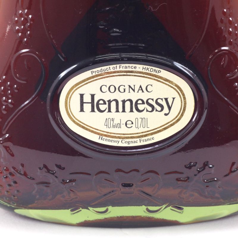 中古】 Hennessy ヘネシー X.O グリーンボトル 金キャップ 40度 700ml ...