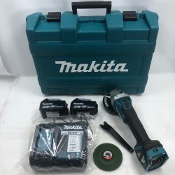 ◇◇ MAKITA マキタ 電動工具 ディスクグラインダー 程度C 付属品完備 コードレス式 GA412DRGX Cランク