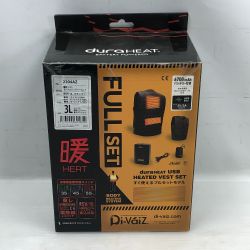 ◇◇ DIVAIZ 電熱ベスト モバイルバッテリーセット ３Lサイズ 工具関連用品 2204AZ Sランク