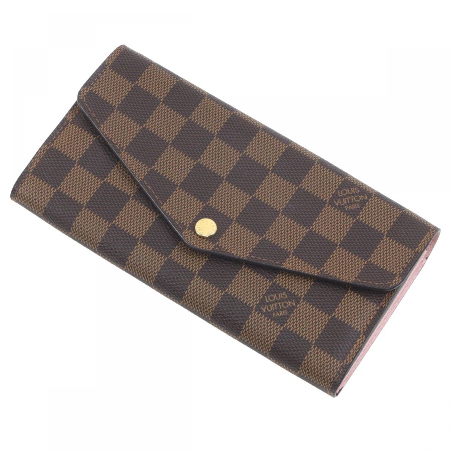 中古】 LOUIS VUITTON ルイヴィトン ダミエ ポルトフォイユ・サラ 2