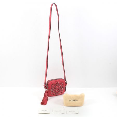  LOEWE ロエベ ミニショルダーバッグ ピンク