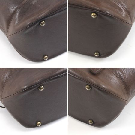  Acru アクリュ Acanth ＆ Ecru カメラトートバッグ ブラウン