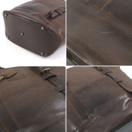  Acru アクリュ Acanth ＆ Ecru カメラトートバッグ ブラウン