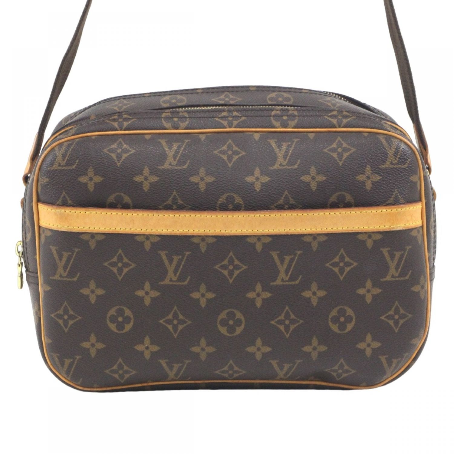 中古】 LOUIS VUITTON ルイヴィトン モノグラム リポーターPM