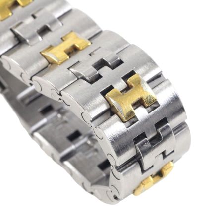  HERMES エルメス クリッパー クォーツ 腕時計 コマ付