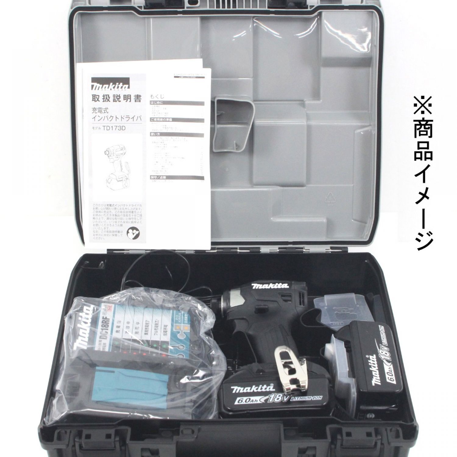 メール便可/取り寄せ 新品未使用マキタ18Vインパクト TD173DRGXB