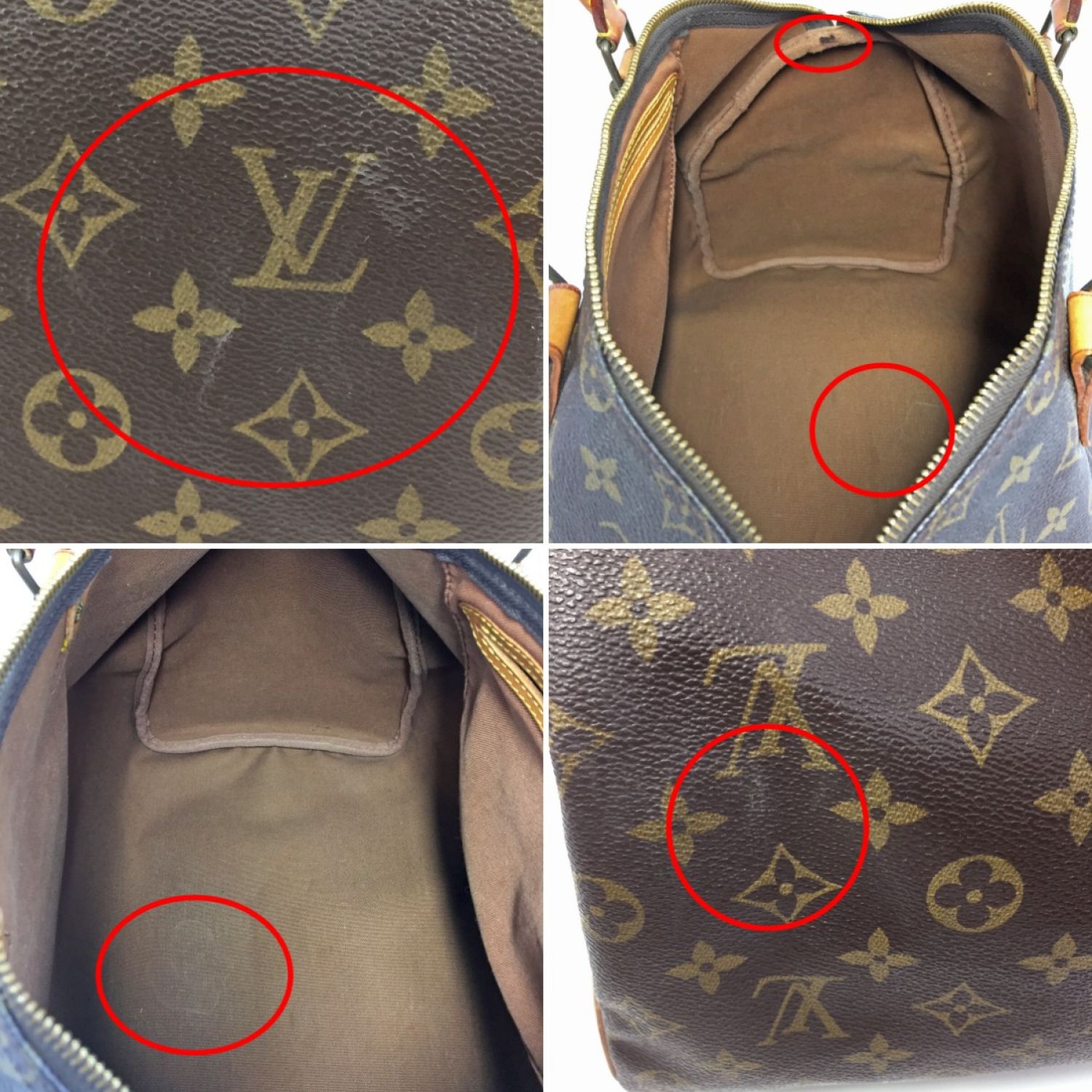 中古】 LOUIS VUITTON ルイヴィトン モノグラム スピーディ35 M41524 C