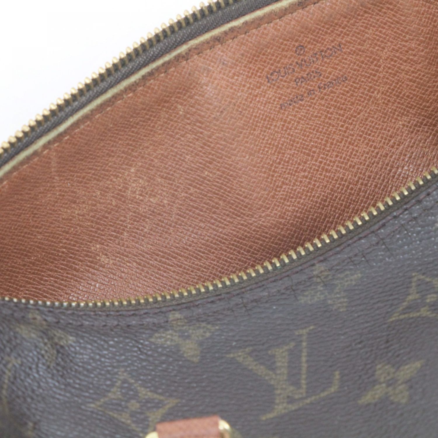 中古】 LOUIS VUITTON ルイヴィトン モノグラム パピヨンGM ポーチ付