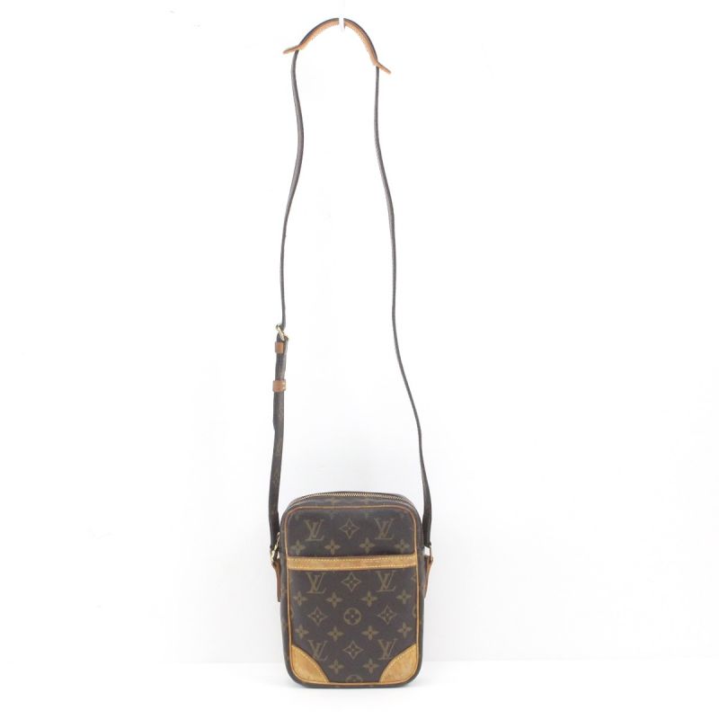 中古】 LOUIS VUITTON ルイヴィトン モノグラム ダヌーブ ショルダー ...