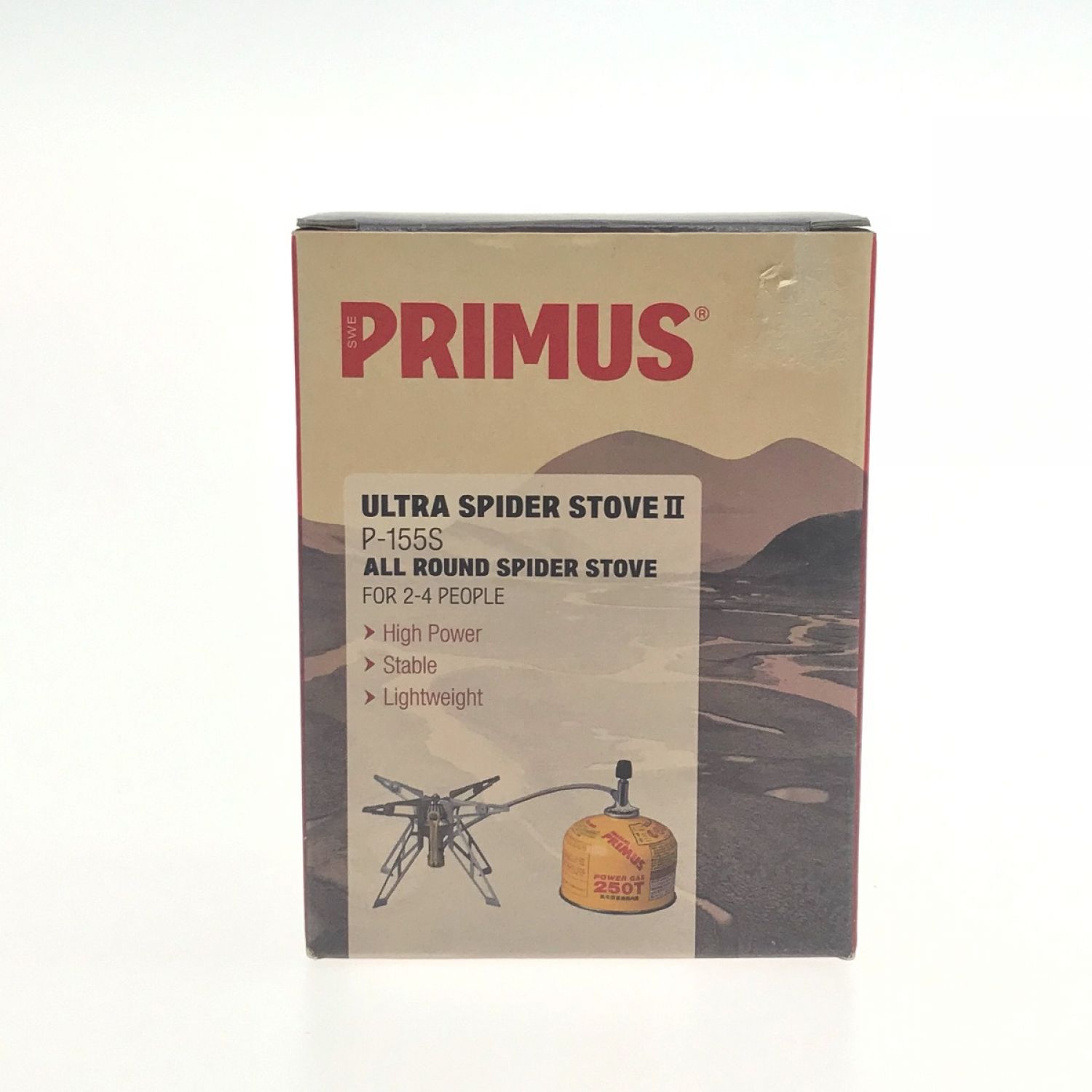 中古】 PRIMUS プリムス ウルトラ・スパイダーストーブII P-155S 動作