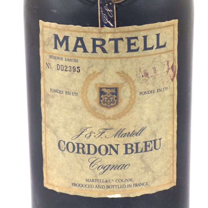 MARTELL マーテル CORDON BLEU グリーンボトル 700ml 40度 コニャック 未開栓｜中古｜なんでもリサイクルビッグバン